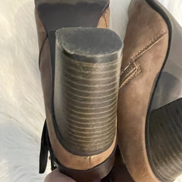 MADDEN GIRL DELUXXXE BEIGE WITH BROWN STRAPS ! - Picture 10 of 11